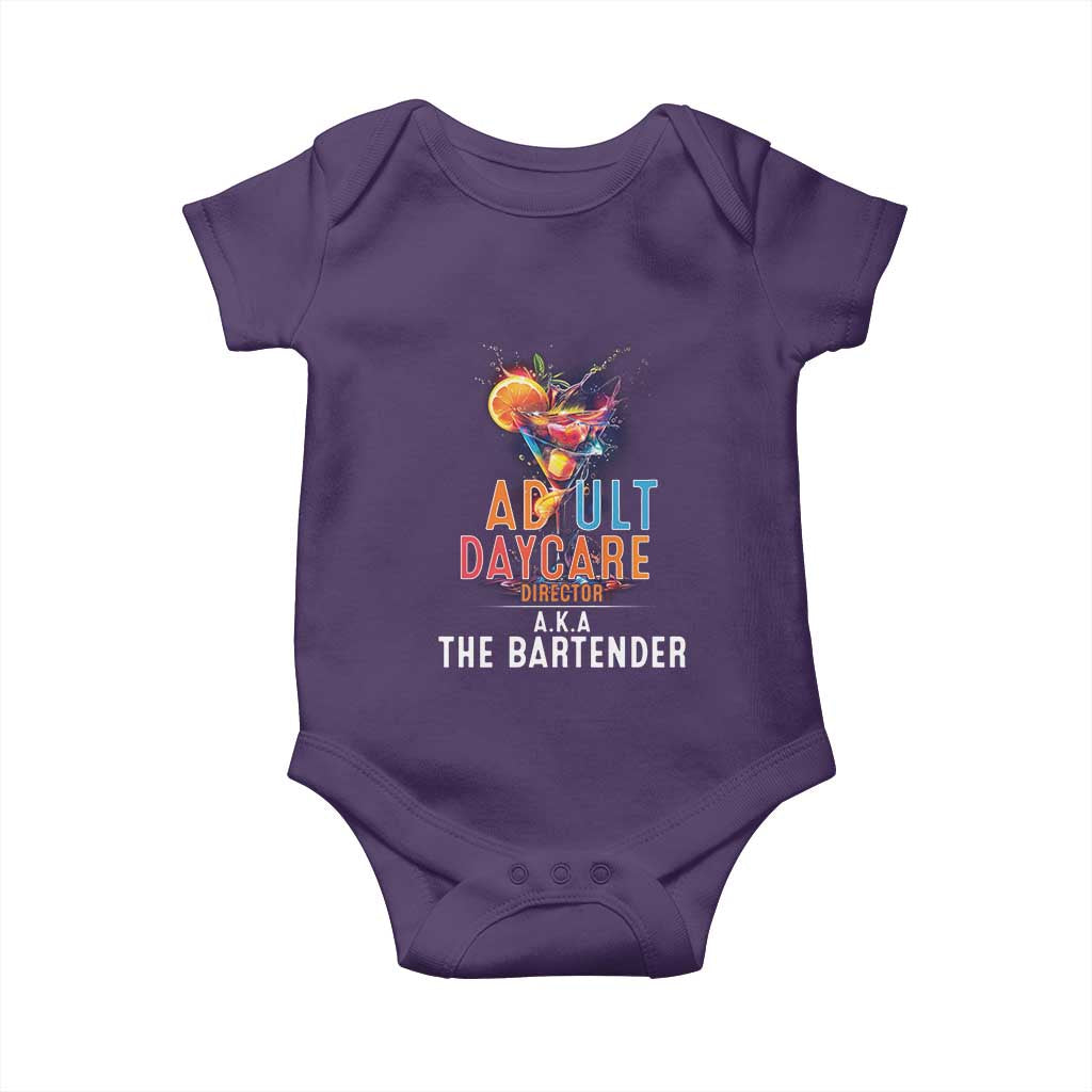 Funny Adult Daycare Director Aka The Bartender Baby Onesie