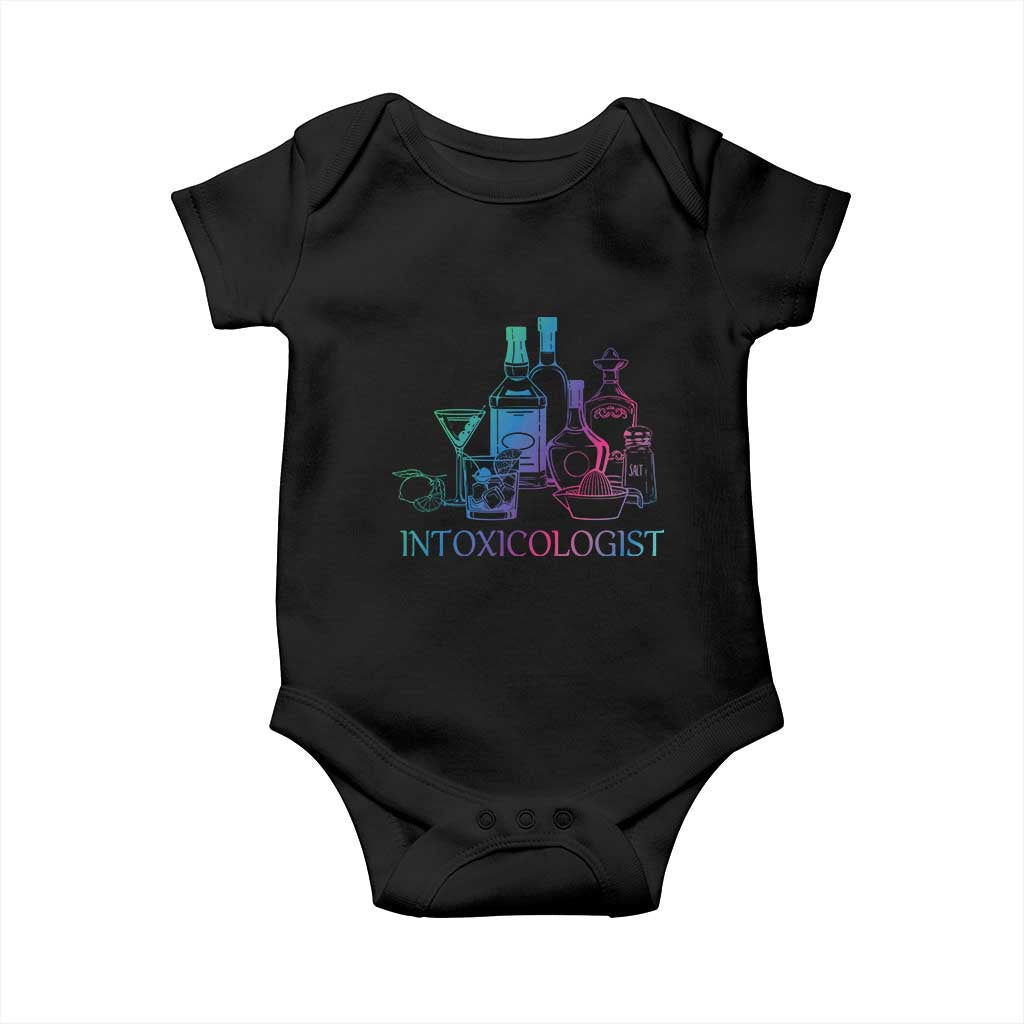 Funny Bartender Intoxicologist Baby Onesie