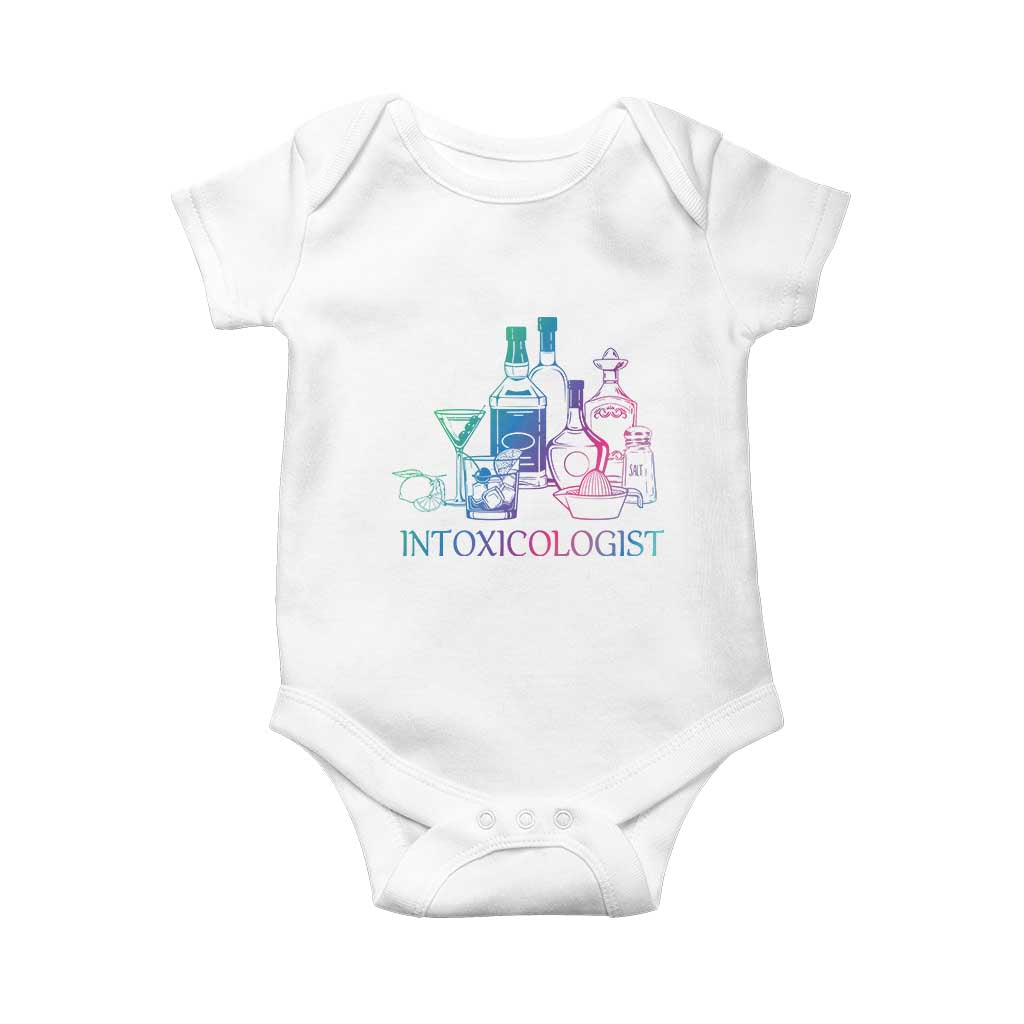 Funny Bartender Intoxicologist Baby Onesie