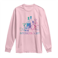 Funny Bartender Intoxicologist Long Sleeve Shirt
