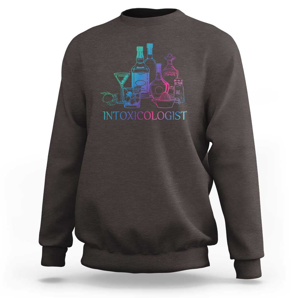 Funny Bartender Intoxicologist Sweatshirt