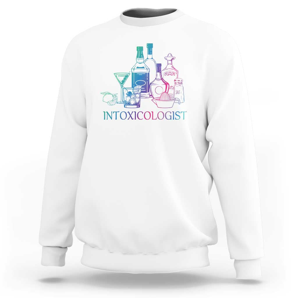 Funny Bartender Intoxicologist Sweatshirt