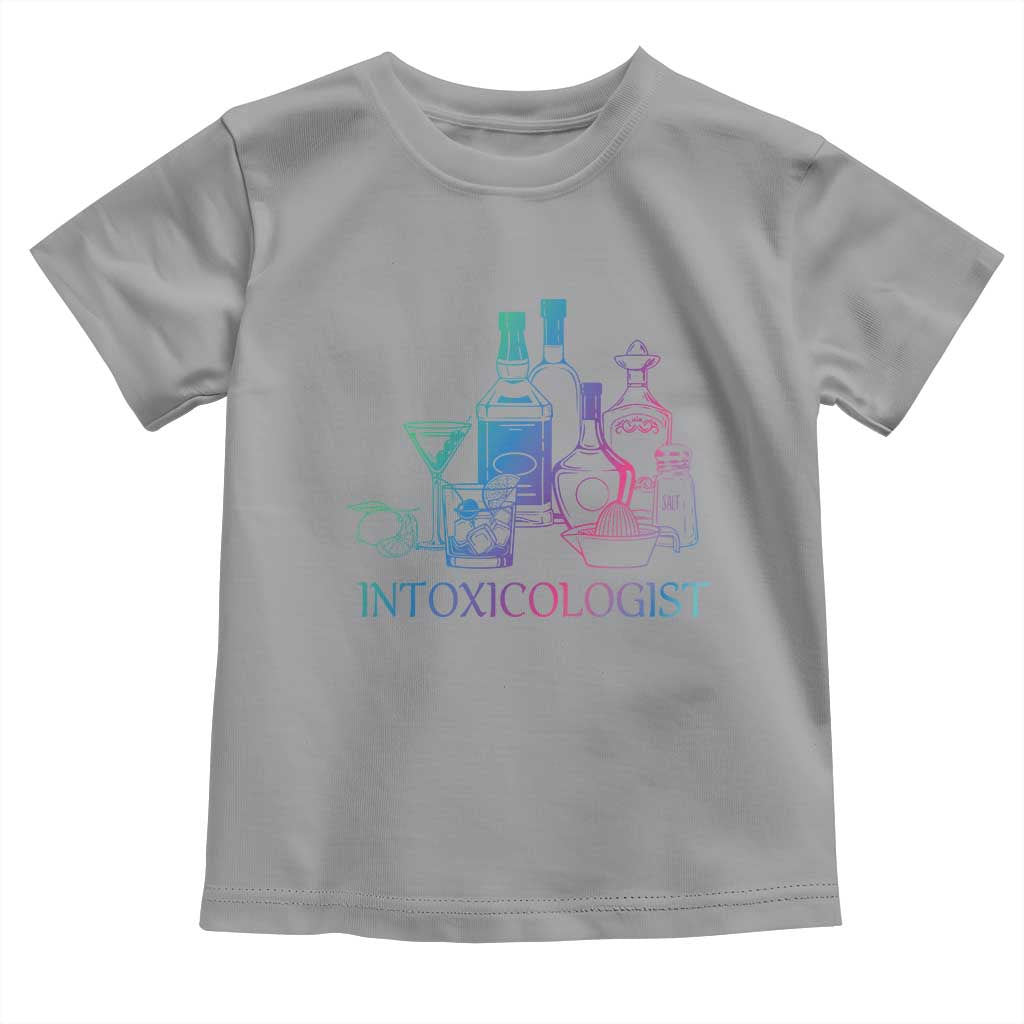 Funny Bartender Intoxicologist Toddler T Shirt