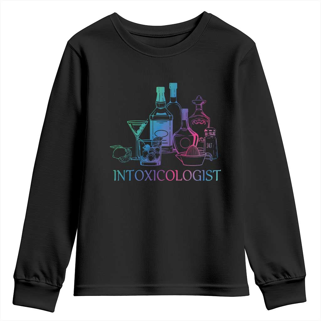 Funny Bartender Intoxicologist Youth Sweatshirt