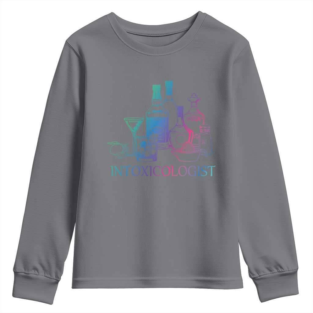 Funny Bartender Intoxicologist Youth Sweatshirt