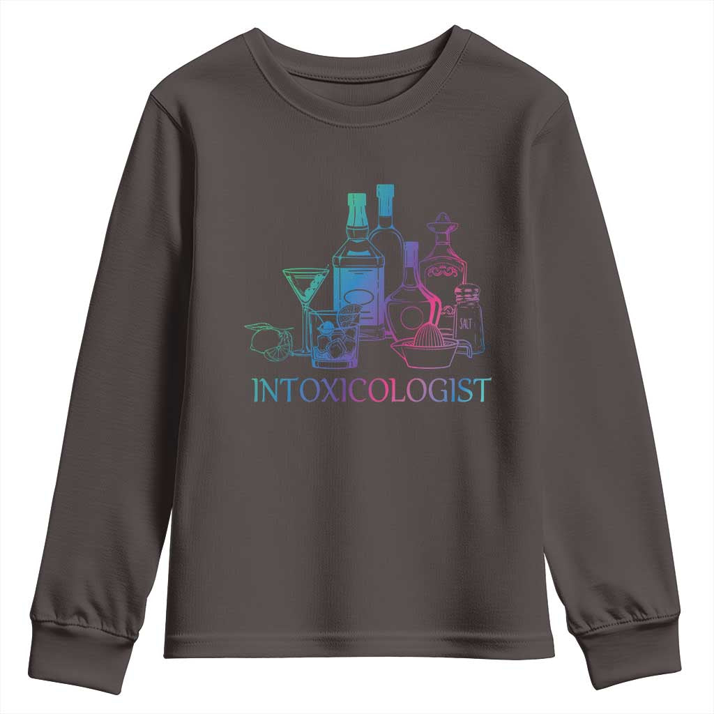 Funny Bartender Intoxicologist Youth Sweatshirt