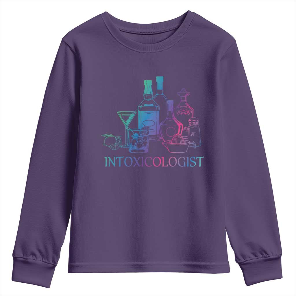 Funny Bartender Intoxicologist Youth Sweatshirt