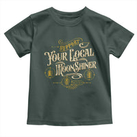Moonshine Toddler T Shirt Support Your Local Moonshiner Drinking