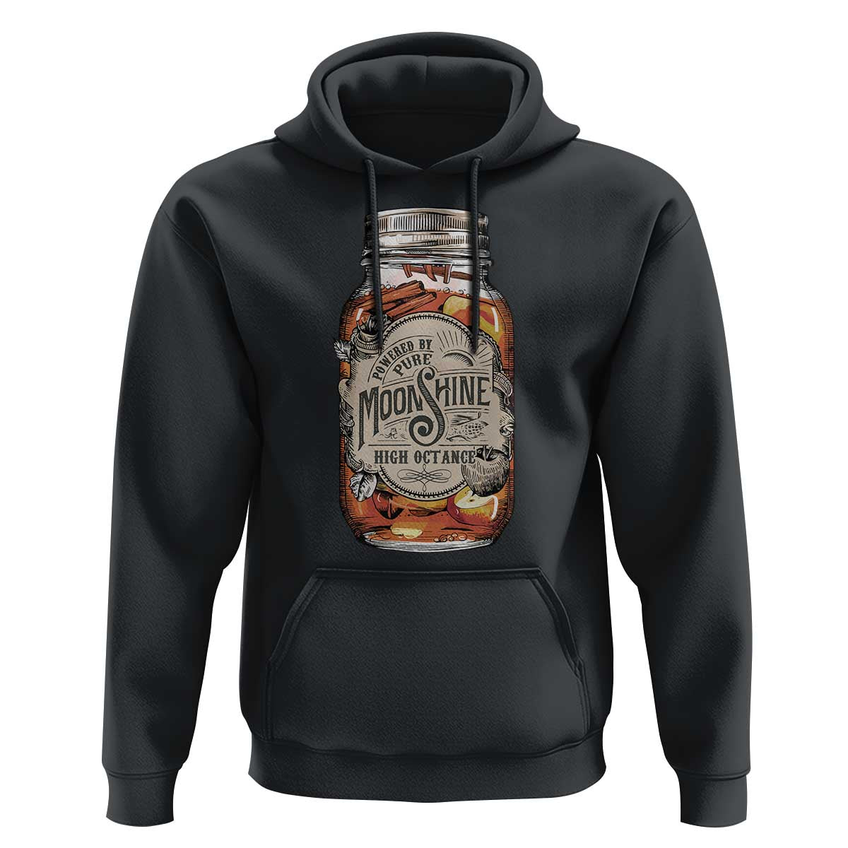 Drinking Powered By Pure Moonshine Hoodie
