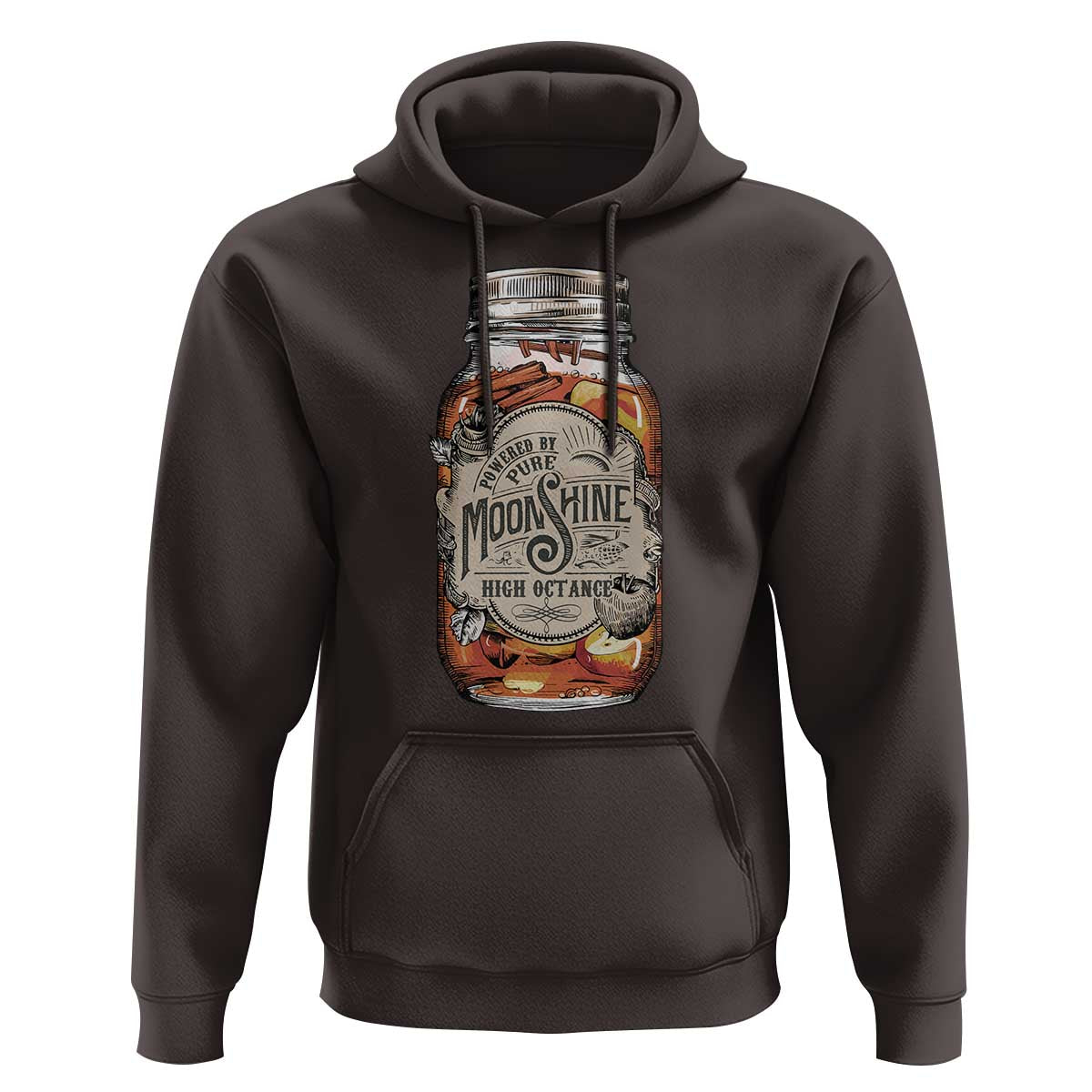 Drinking Powered By Pure Moonshine Hoodie