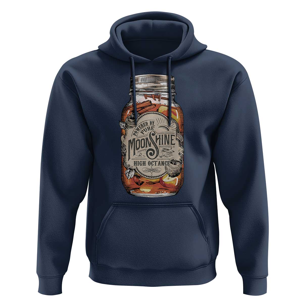Drinking Powered By Pure Moonshine Hoodie