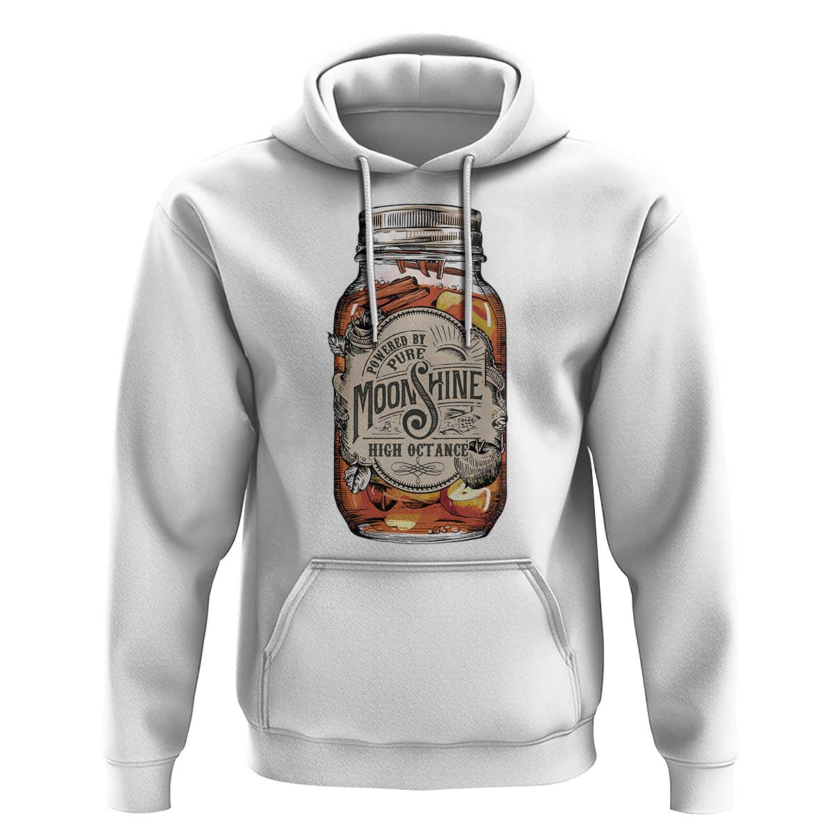 Drinking Powered By Pure Moonshine Hoodie