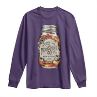 Drinking Powered By Pure Moonshine Long Sleeve Shirt