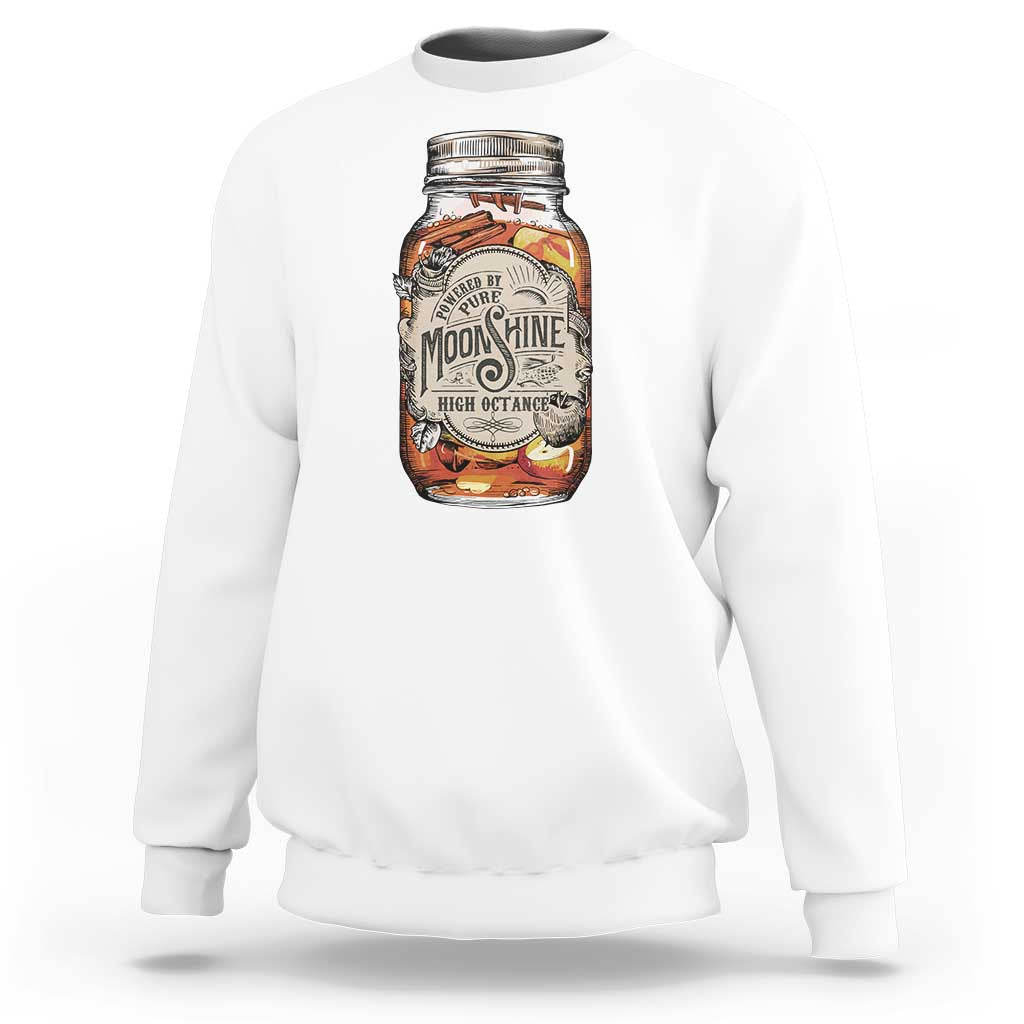Drinking Powered By Pure Moonshine Sweatshirt