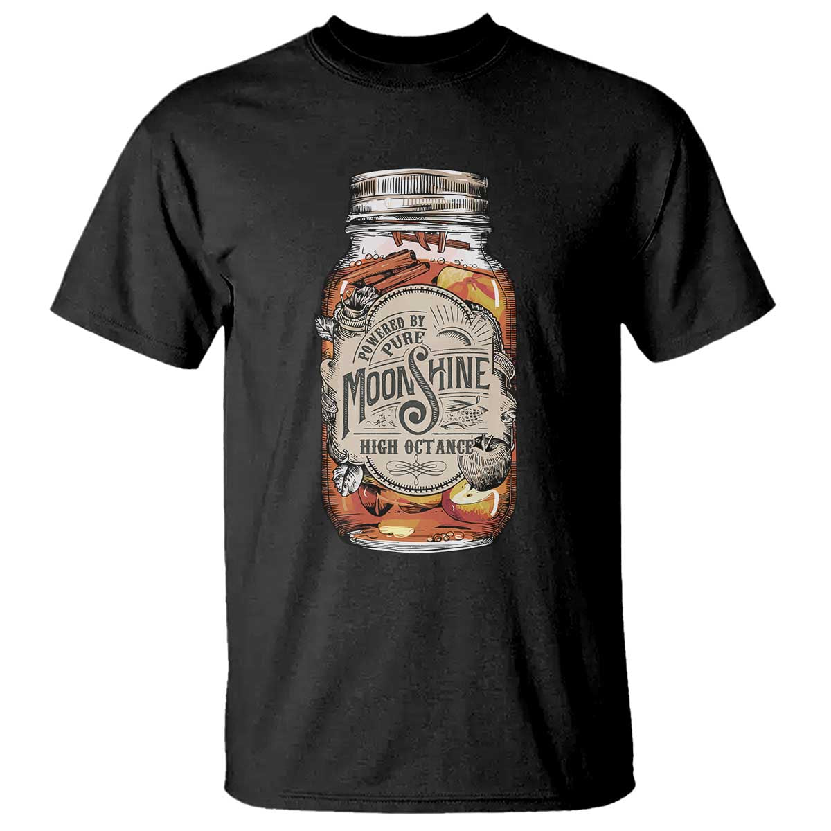 Drinking Powered By Pure Moonshine T Shirt