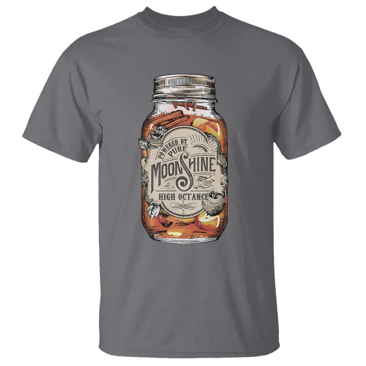 Drinking Powered By Pure Moonshine T Shirt