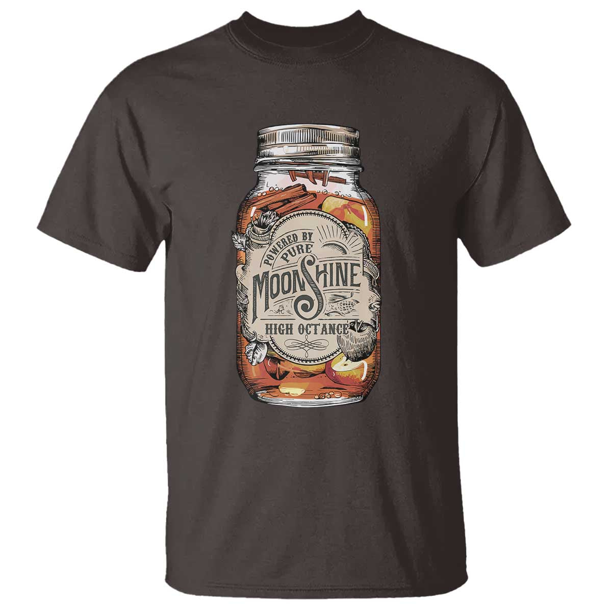 Drinking Powered By Pure Moonshine T Shirt