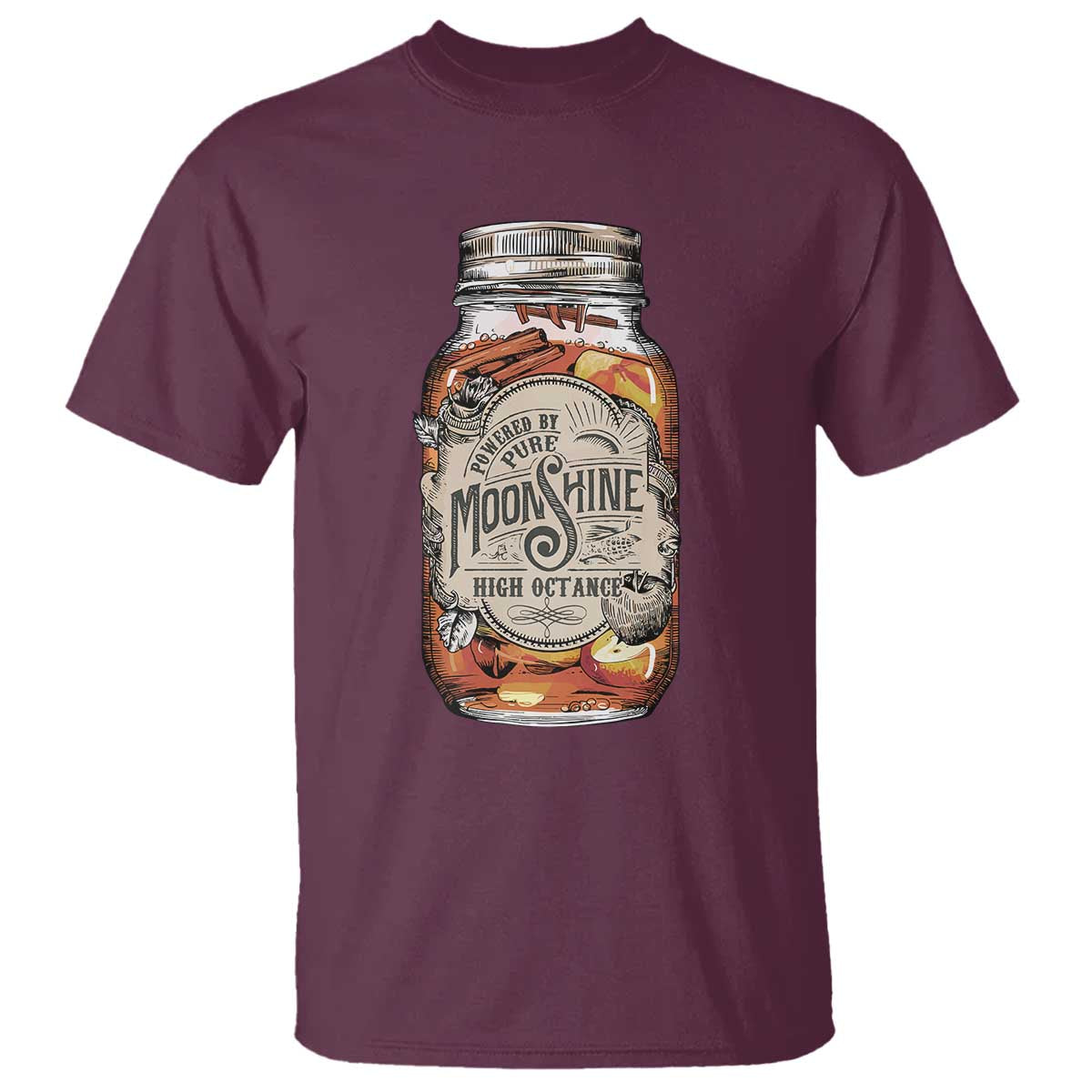 Drinking Powered By Pure Moonshine T Shirt