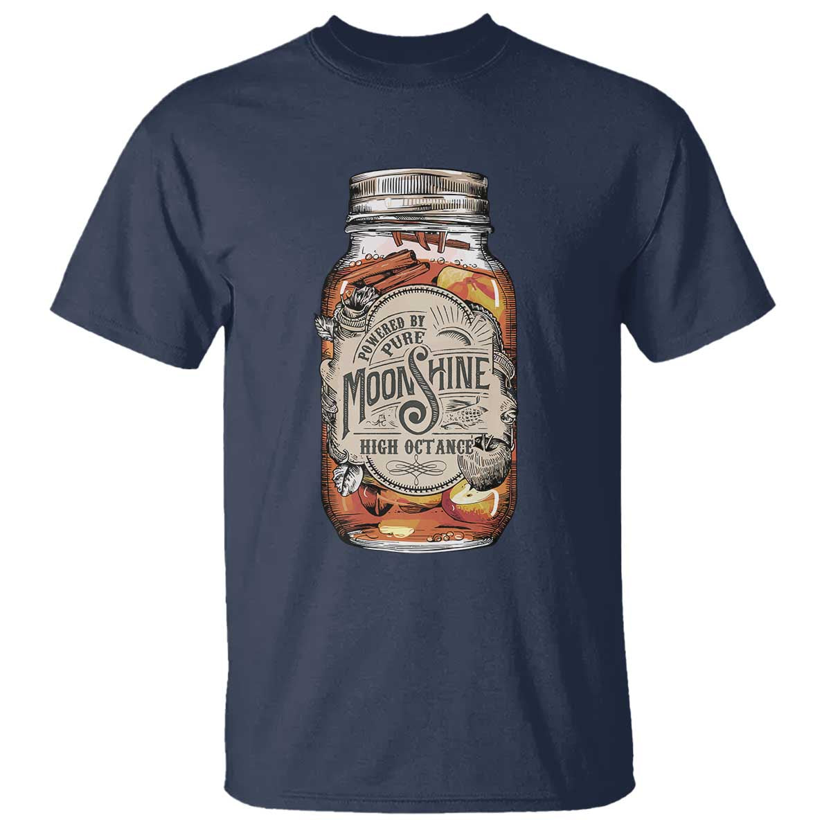 Drinking Powered By Pure Moonshine T Shirt
