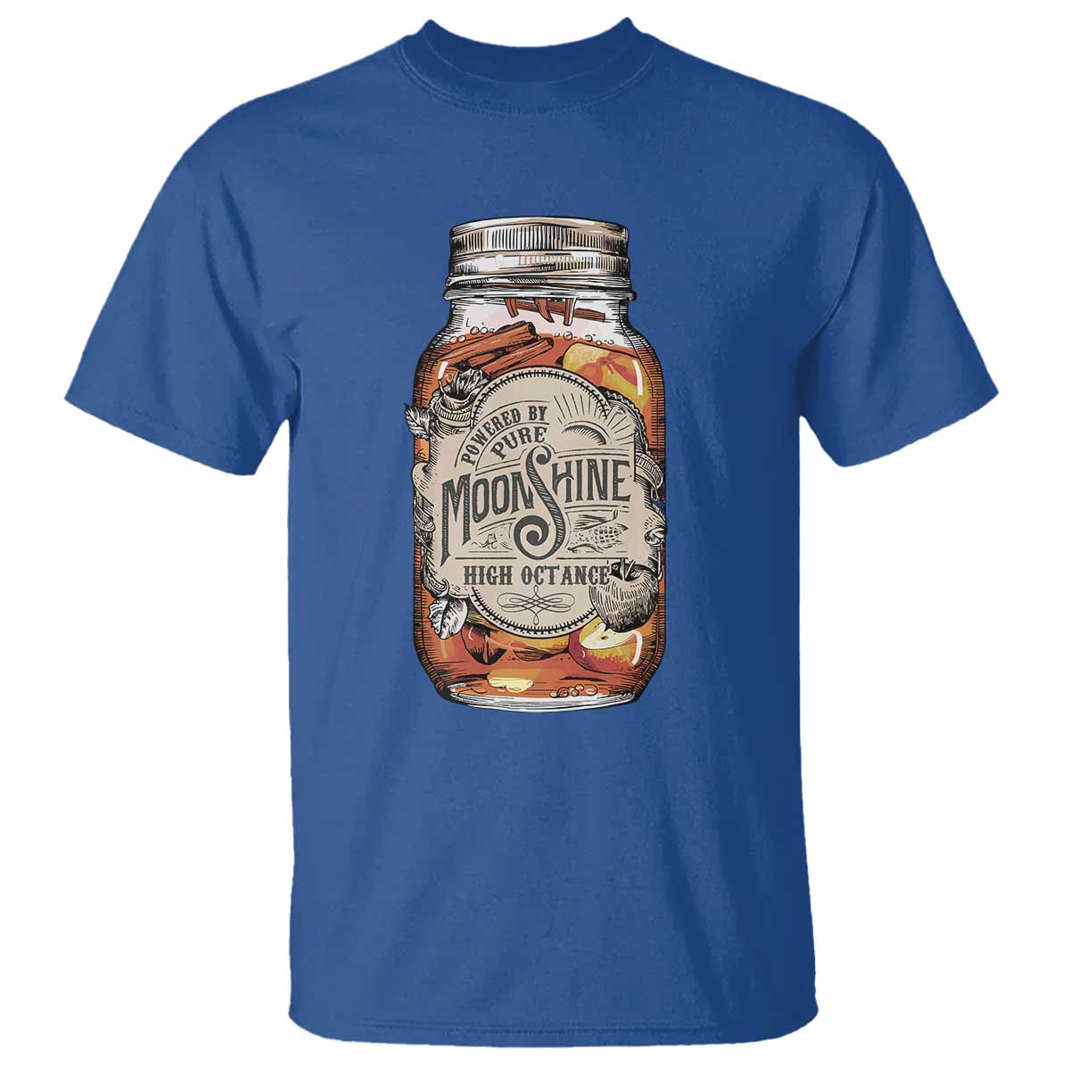 Drinking Powered By Pure Moonshine T Shirt
