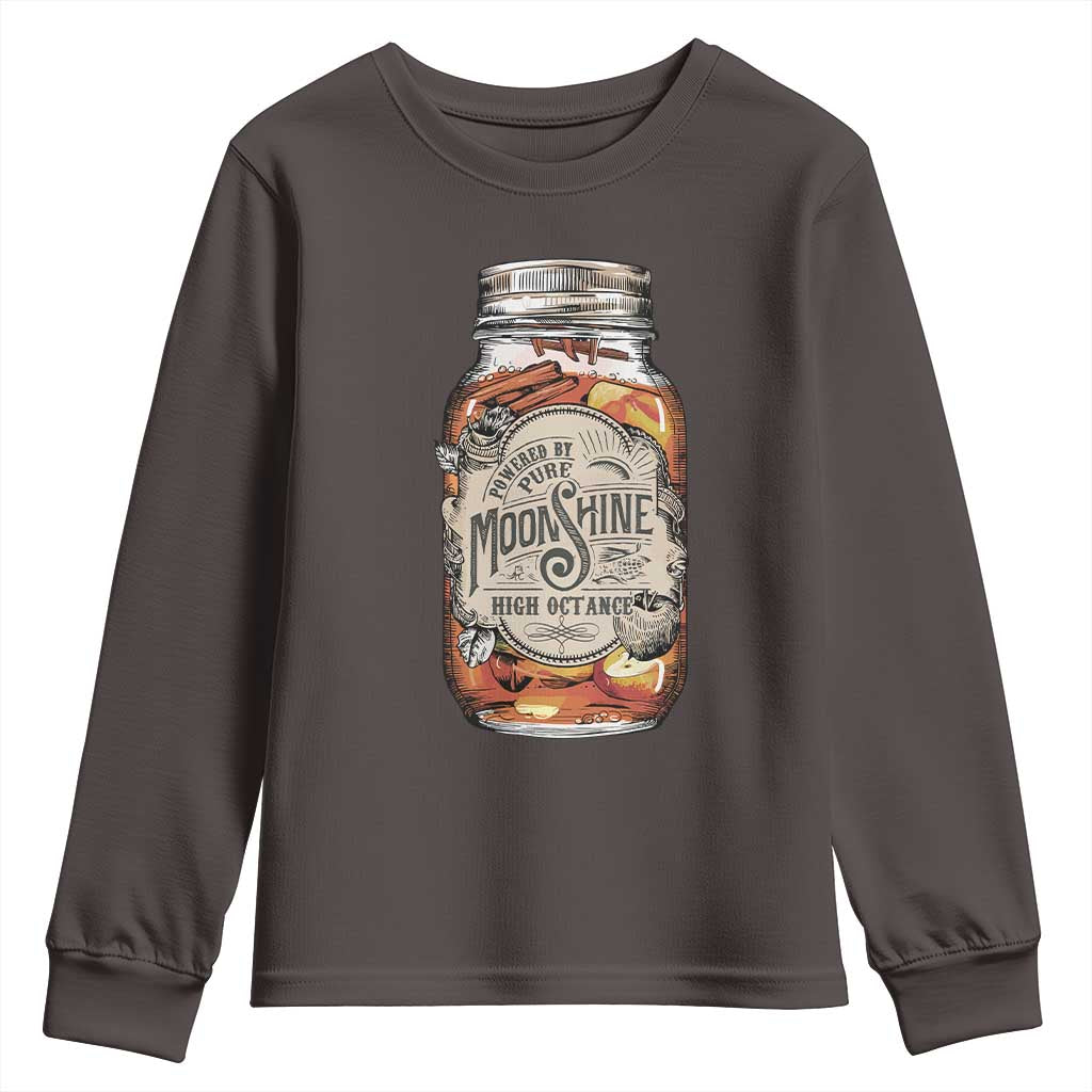 Drinking Powered By Pure Moonshine Youth Sweatshirt