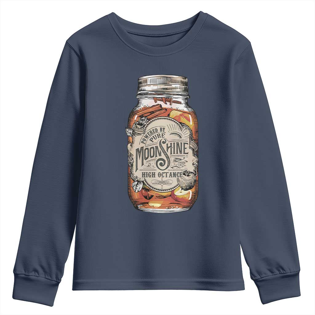 Drinking Powered By Pure Moonshine Youth Sweatshirt