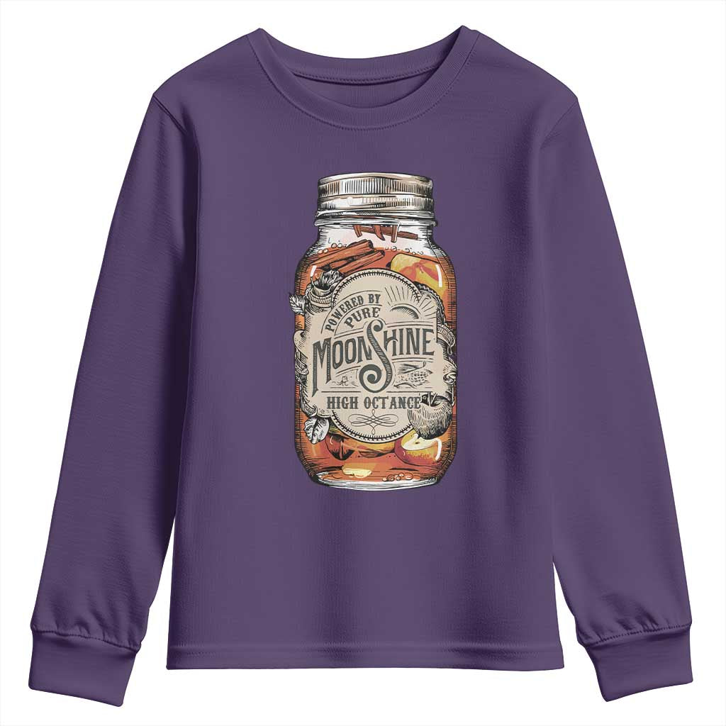 Drinking Powered By Pure Moonshine Youth Sweatshirt