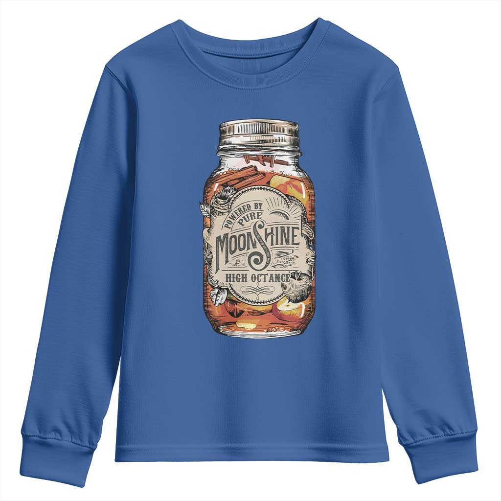Drinking Powered By Pure Moonshine Youth Sweatshirt