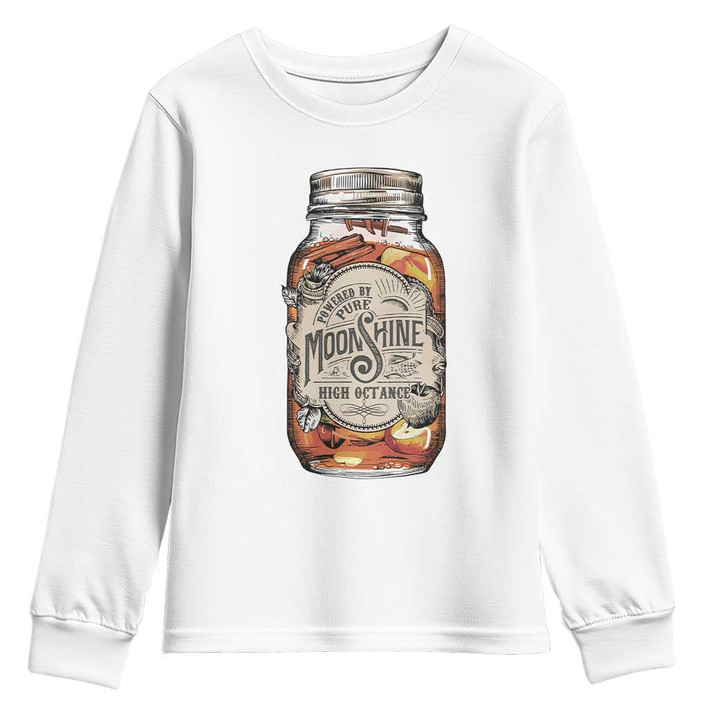 Drinking Powered By Pure Moonshine Youth Sweatshirt