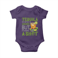 Tequila Lover Baby Onesie May Not Be The Answer But It's Worth A Shot Drinking