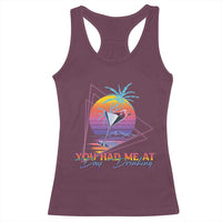 Funny You Had Me At Day Drinking Racerback Tank Top
