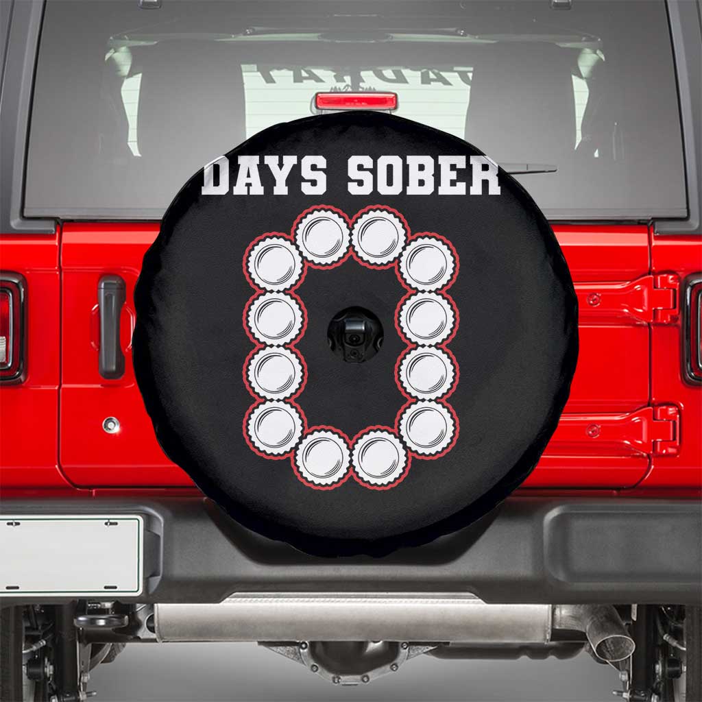 Funny Drinking Spare Tire Cover 0 Days Sober