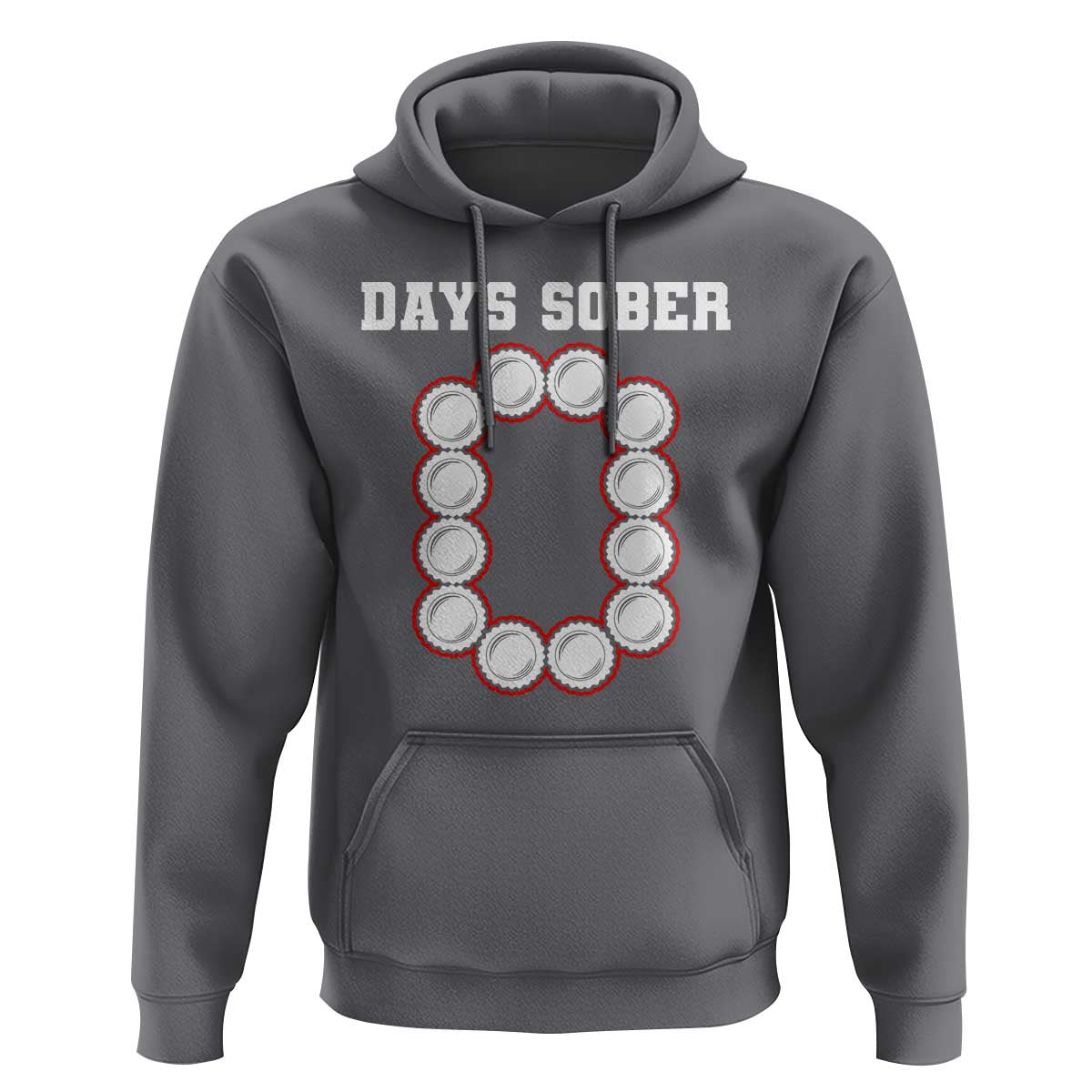 Funny Drinking Hoodie 0 Days Sober