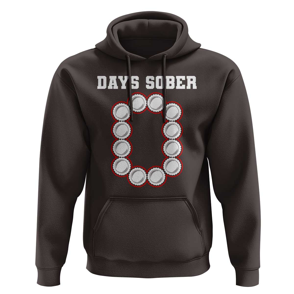 Funny Drinking Hoodie 0 Days Sober