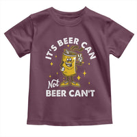 Funny Drinking Toddler T Shirt It's Beer Can Not Beer Can't