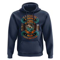 Funny Fishing Drinking Hoodie I Rescue Fish From Water And Beer From Bottles