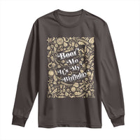 Funny Drinking Long Sleeve Shirt Beer Me It's My Birthday