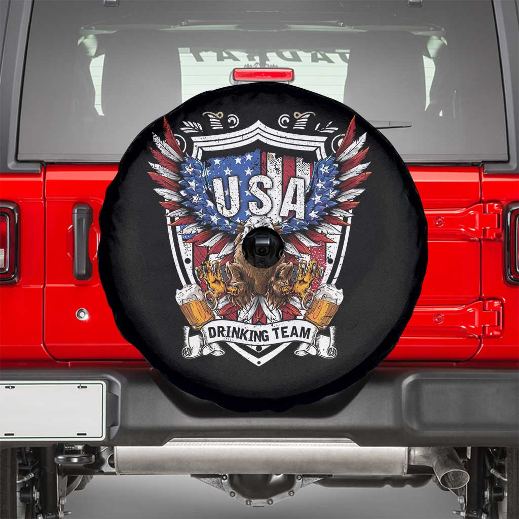 USA Drinking Team Spare Tire Cover