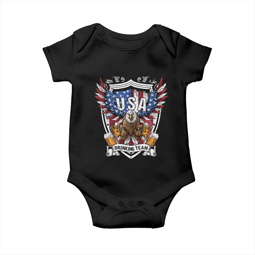 USA Drinking Team Baby Onesie