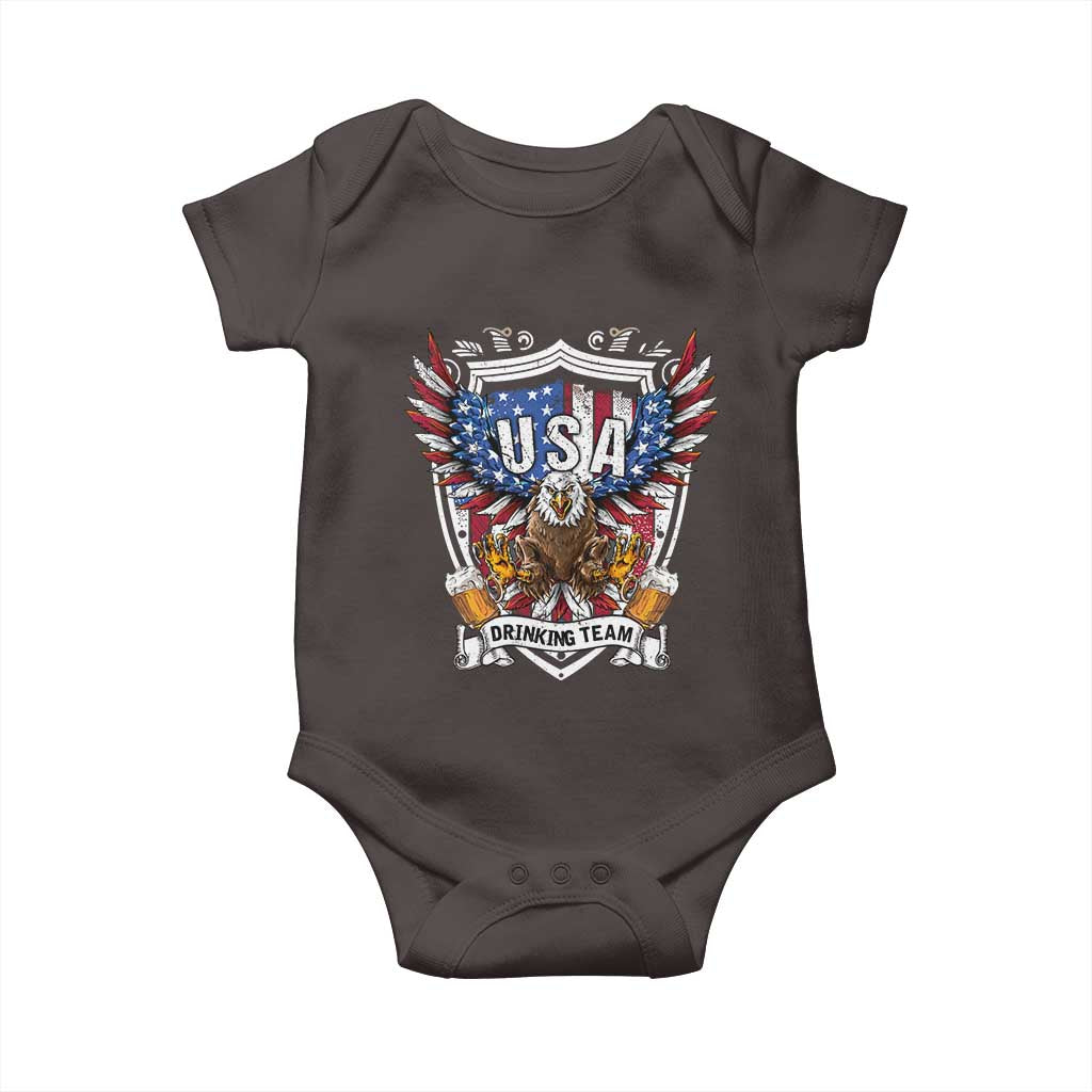 USA Drinking Team Baby Onesie