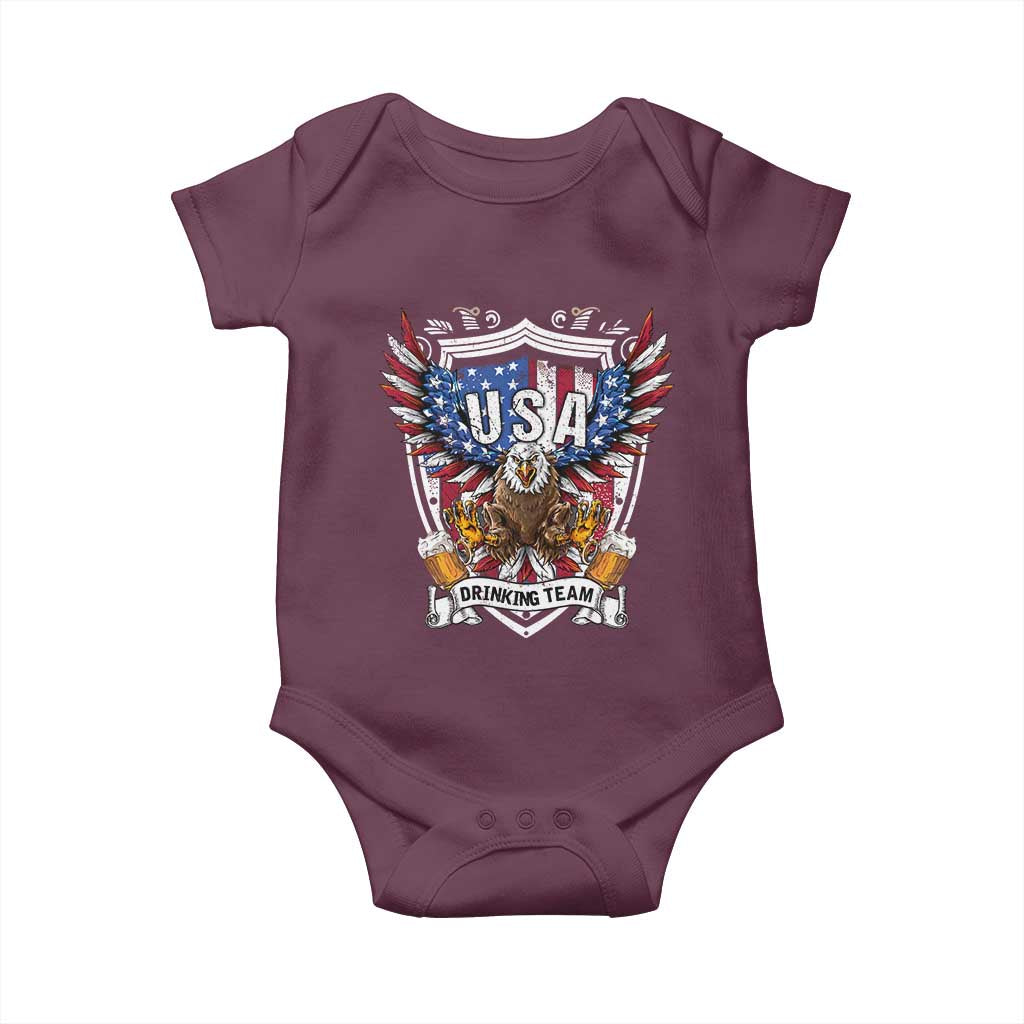 USA Drinking Team Baby Onesie