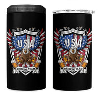 USA Drinking Team 4 in 1 Can Cooler Tumbler