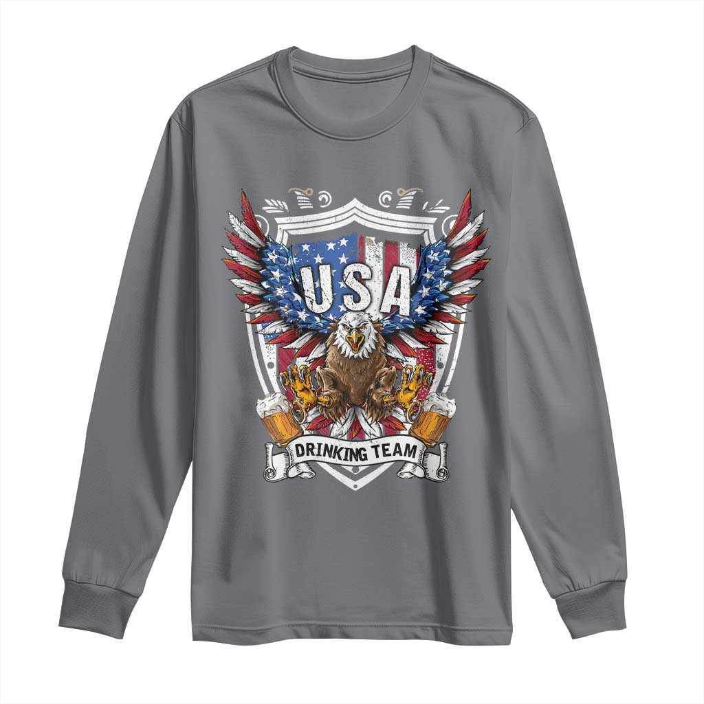 USA Drinking Team Long Sleeve Shirt