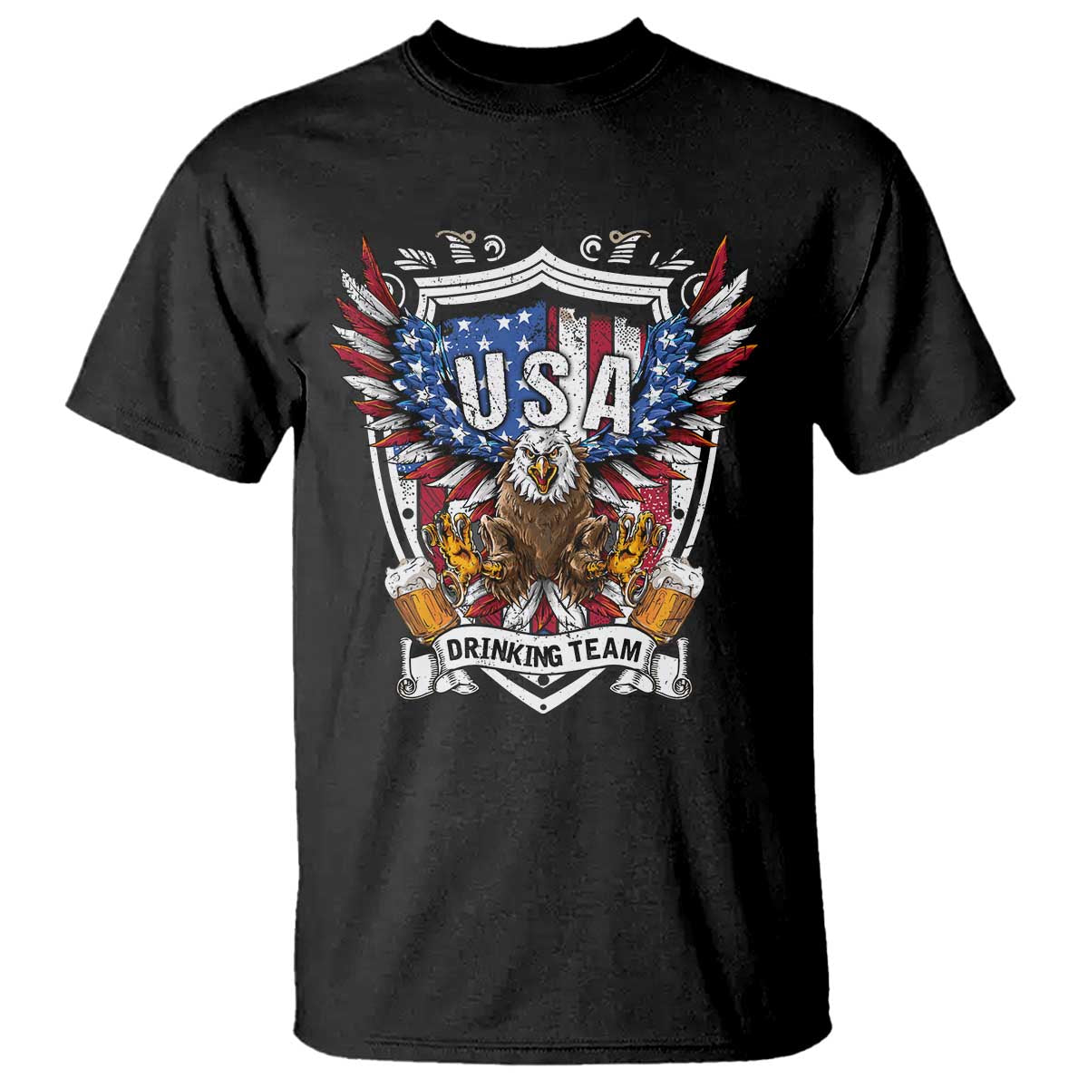 USA Drinking Team T Shirt