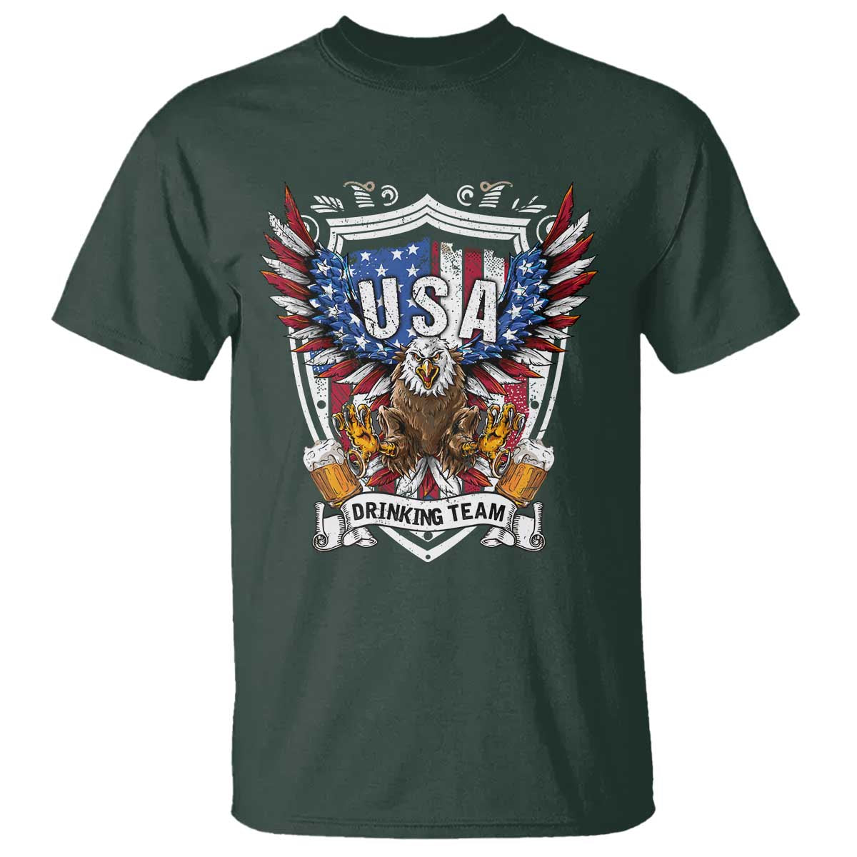 USA Drinking Team T Shirt