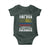 Colombian American Baby Onesie My Home Is In The USA But My Heart Is From Colombia