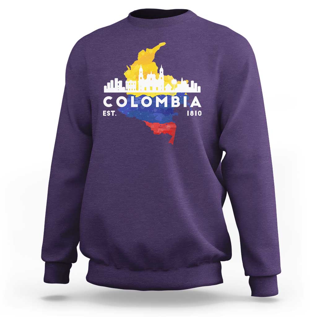Colombian Pride Sweatshirt Colombia Est. 1810