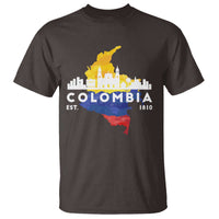 Colombian Pride T Shirt Colombia Est. 1810 - Wonder Print Shop