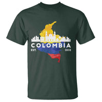 Colombian Pride T Shirt Colombia Est. 1810 - Wonder Print Shop