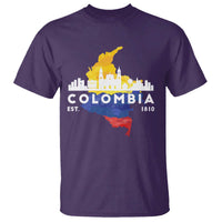 Colombian Pride T Shirt Colombia Est. 1810 - Wonder Print Shop